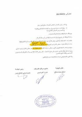 أين مراجعة مراقب الشركات لمحاضر الإجتماع