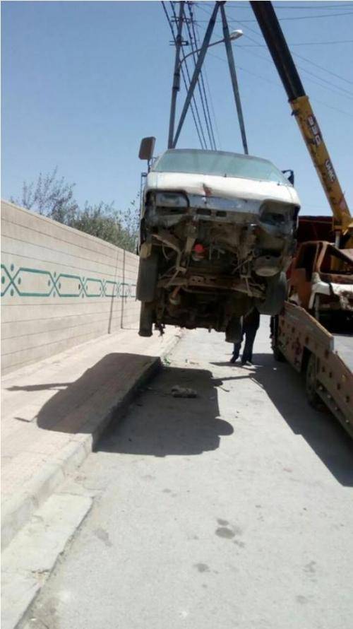 الأمانة تزيل (608) مركبات مهجورة من بداية 2017