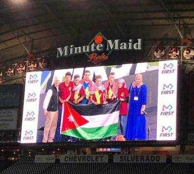 انجاز أردني في عالم الروبوت