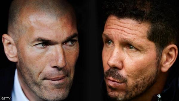 زيدان وسيميوني.. كلمات ما قبل الحرب