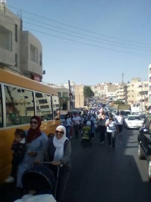  مدارس المدار الدولية  تطلق مسيرة الربيع  السنوية الاولى لتوعية المجتمع المحلي بأهمية رياضة المشي