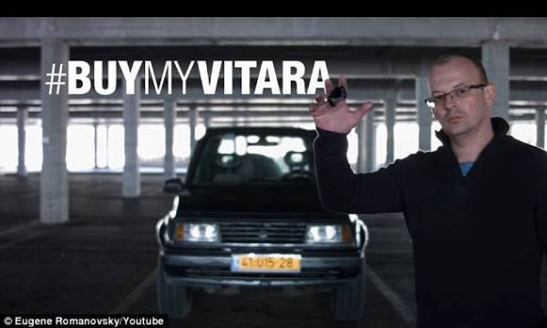 فشل في بيع سيارته .. فقام بترويجها بفيديو طريف اجتاح العالم