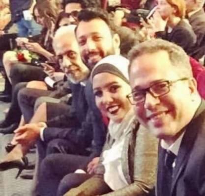 بالصورة  بعد خروج زوجها من السجن.. مي كساب ترتدي الحجاب!