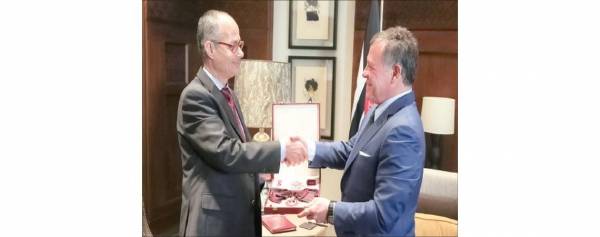 جلالته ينعم على البروفيسور ياغي بوسام الملك للتميز من الدرجة الأولى