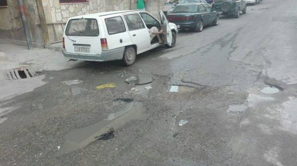 فياضانات لمياه المجاري في الزرقاء(صور )