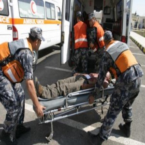 انهيار هنجر مساحته 4 دونمات يخلف 5 اصابات في الزرقاء
