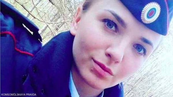 طرد حسناء روسية من أكاديمية الشرطة بسبب ماضيها