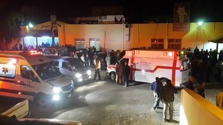 5 اصابات في حادث سير على طريق البحر الميت