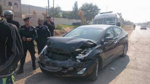 اصابتان في حادث سير بجرش