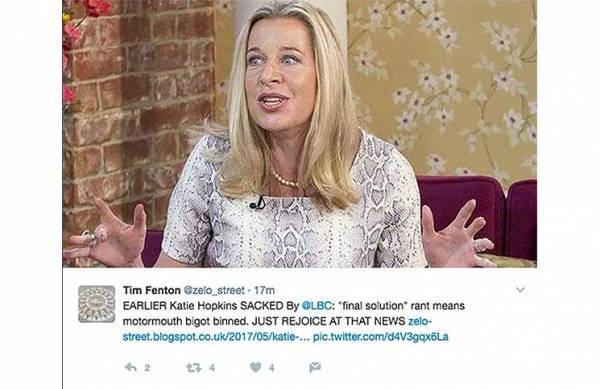 أشهر مذيعة بريطانية تفقد وظيفتها بسبب تغريدة على «تويتر» 