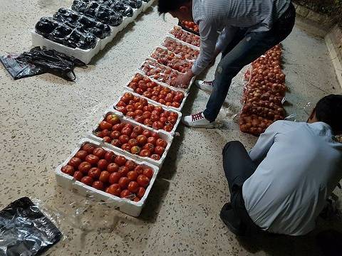 السلط : خضار للاسر العفيفة صور