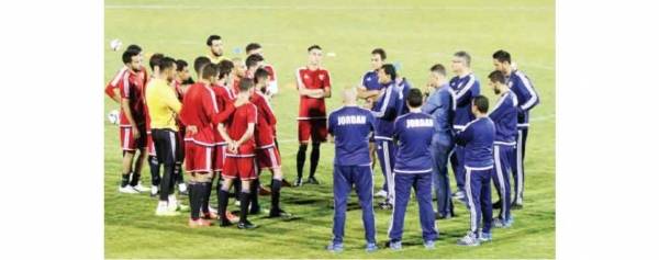 منتخب النشامى يصعد تحضيراته لودية العراق