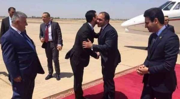 الأمير علي في بغداد لحضور مباراة النشامى