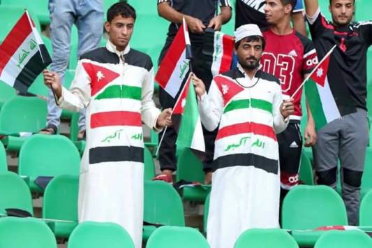 الأردن والعراق 10 للعراق (فيديو)