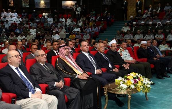 مندوبا عن الملك الأمير فيصل يفتتح المجلس العلمي الهاشمي