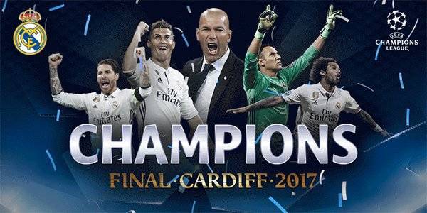 ريال مدريد يتوج بطلاً لأوروبا ويخطف تذكرة الإمارات 2017