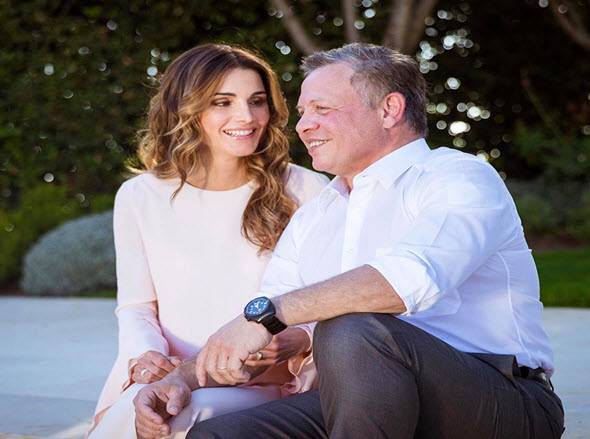 الملكة: انا المرأة الأكثر حظا في العالم.. عيد زواج سعيد يا صاحب الجلالة