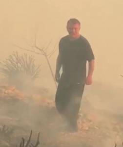 جلالة الملك يغرد على التويتر بعد حريق الكمالية