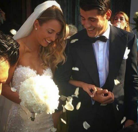 صور.. حفل زفاف موراتا على الجميلة أليس كامبيلو