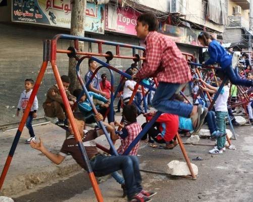 إصابة 15 طفلا اثر سقوط ارجوحه داخل منتزه بالاغوار الشمالية