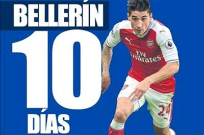 برشلونة يمهل بيليرين 10 أيام لتحديد مصيره مع أرسنال