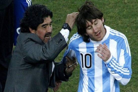 ميسي يوجه صفعة معنوية للنجم ماردونا في حفل زواجه