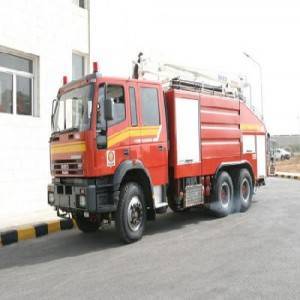 اخماد حريق بمنطقة دوار المدينة