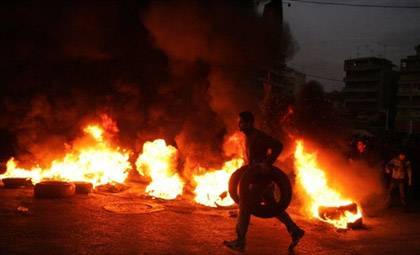 مشاجرة وشغب في الزرقاء