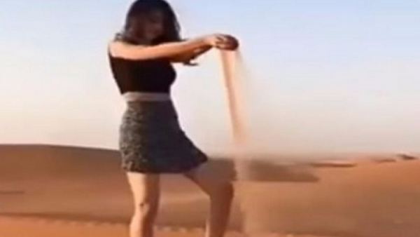 الشرطة السعودية تعتقل فتاة التنورة القصيرة.. والأخيرة تبرر فعلتها!