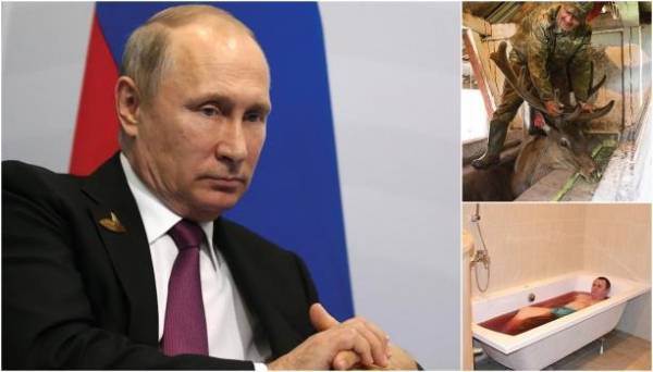 بوتين يغتسل بدم الغزلان... إليكم سر العادة المنتشرة بين أثرياء روسيا