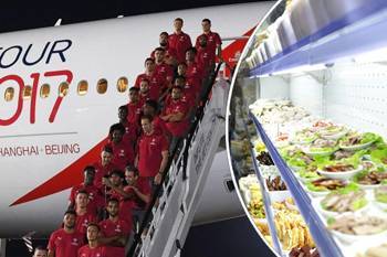 تعرض لاعبى أرسنال لتسمم غذائى فى الصين