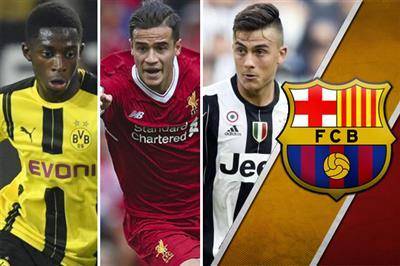 ثلاثة أسماء على أجندة برشلونة لخلافة نيمار