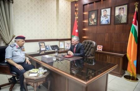 جلالة الملك يزور المديرية العامة للدفاع المدني