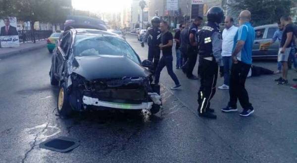 وفاة واصابة بحادث تدهور في شارع مكة بعمان .. صورة