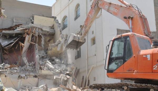 الأمانة: هذه حقيقة هدم 19بيت في منطقة النصر