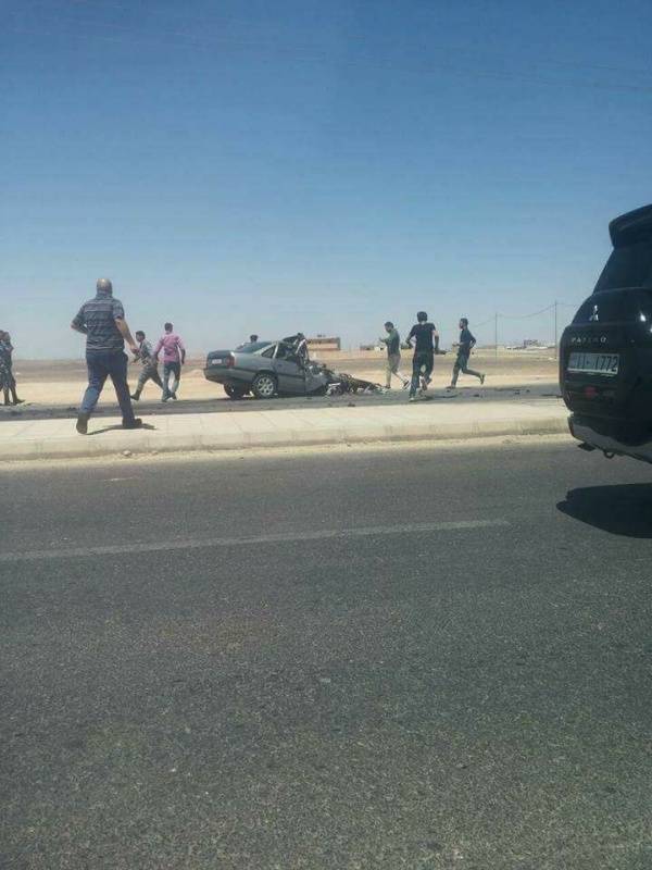 فيديو مروع للحظة وقوع حادث مع عربة للدرك