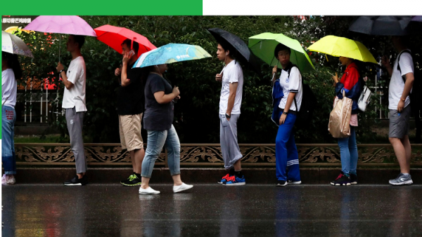 شركة صينية تخسر 300 ألف مظلة للإيجار في وقت قياسي