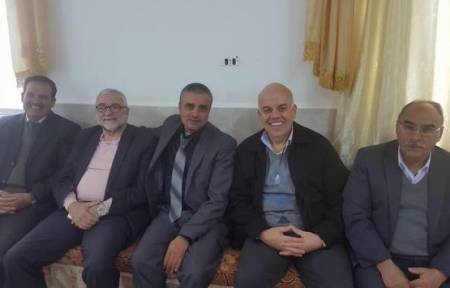 شبيلات يترأس جاهة خطوبة الجندي السابق احمد دقامسة