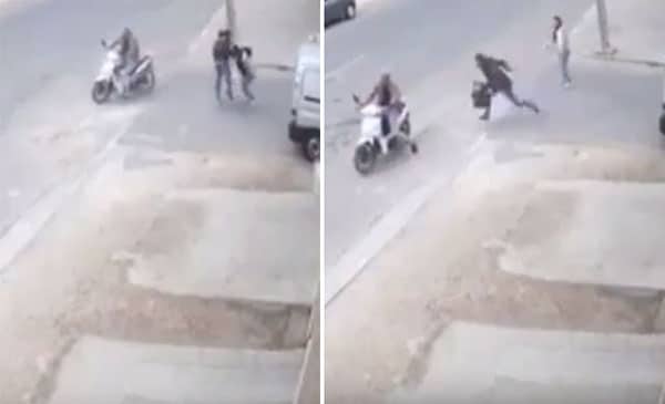 بالفيديو ماذا فعل لصوص بفتاة مغربية في وضح النهار!