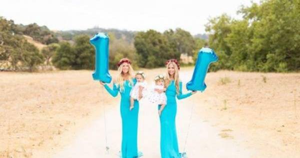 شقيقتان تلدان في اليوم نفسه