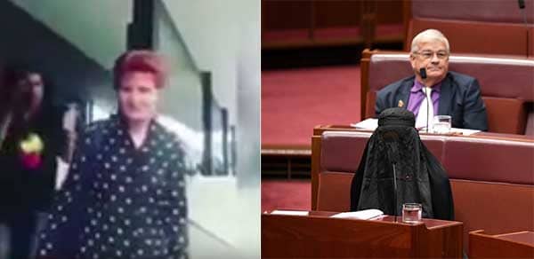 بالفيديو: صاحب مطعم يطرد ‏النائبة الأسترالية المتطرفة التي أساءت للنقاب