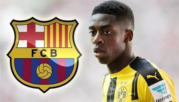 فيفا حرم برشلونة من ضم ديمبلي بمبلغ زهيد