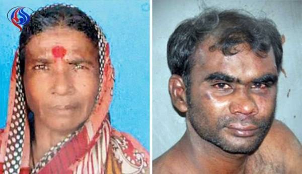 بالصور..حادث صادم ومروع ؛ قتل والدته واستخرجَ قلبها و...!! #الهند #العنف