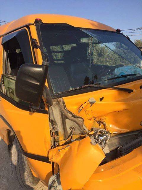 أول حادث سير مع بدء الدوام الدراسي