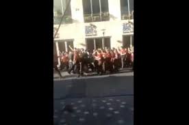 زفة لاستقبال العام الدراسي في شارع الرينبو