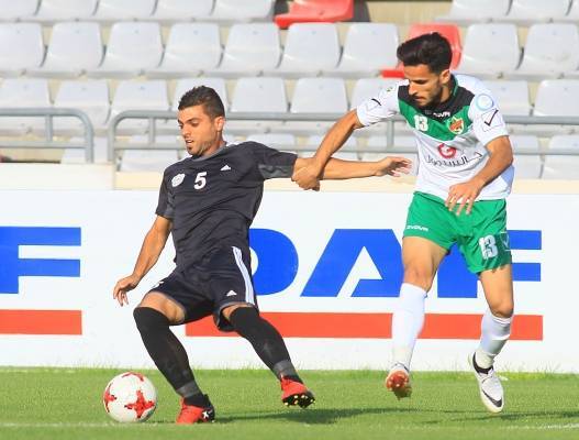 لقاء الأهلي والبقعة ينتهي بالتعادل