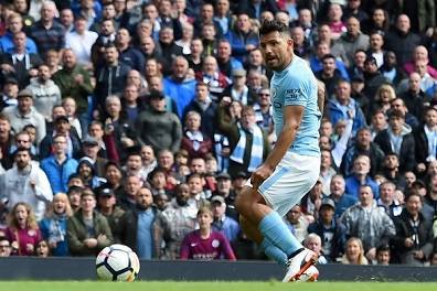 أغويرو أفضل هداف غير أوروبي في الدوري الإنكليزي