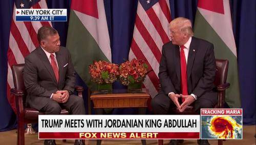 ترامب للملك: انت مقاتل عظيم وتقوم بعمل رائع ..فيديو