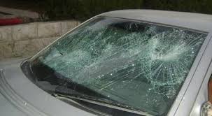 أكشن في الحي الشرقي بإربد بتحطيم مركبات