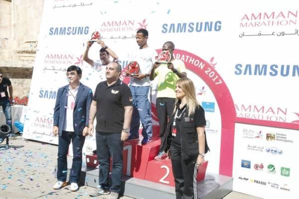 نتائج ماراثون عمان 2017